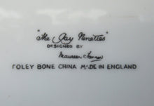 Load image into Gallery viewer, Vintage 1960s FOLEY POTTERY Plate. Gay Nineties by Maureen Tanner
