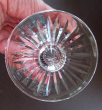 Load image into Gallery viewer, Vintage 1950s Edinburgh Crystal Star of Edinburgh White Wine Glassess

