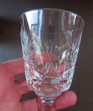 Load image into Gallery viewer, Vintage 1950s Edinburgh Crystal Star of Edinburgh White Wine Glassess
