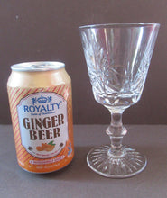 Load image into Gallery viewer, Vintage 1950s Edinburgh Crystal Star of Edinburgh White Wine Glassess
