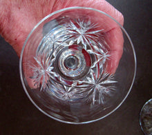 Load image into Gallery viewer, Vintage 1950s Edinburgh Crystal Star of Edinburgh White Wine Glassess
