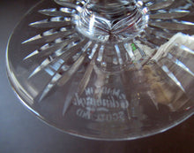 Load image into Gallery viewer, Vintage 1950s Edinburgh Crystal Star of Edinburgh White Wine Glassess
