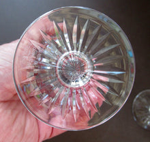 Load image into Gallery viewer, Vintage 1950s Edinburgh Crystal Star of Edinburgh White Wine Glassess
