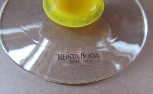 Kosta Boda Bonbon Vase by Kjell Engman 1980s