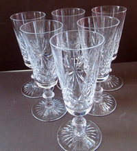Load image into Gallery viewer, Vintage 1950s Edinburgh Crystal Star of Edinburgh Champagne Flutes
