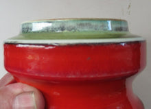 Load image into Gallery viewer, 1970s Poole Pottery Delphis Vase Floral Design Shape 84 by Loretta Leigh
