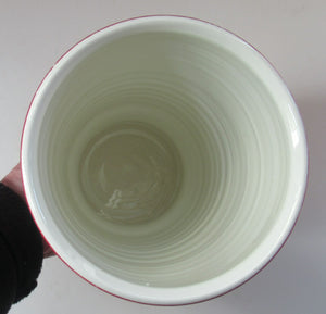 1970s Poole Pottery Delphis Vase Floral Design Shape 84 by Loretta Leigh