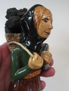Scottish Pottery Figurine 1970s Coll Pottery Isle of Lewis
