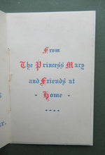 Load image into Gallery viewer, Queen Princess Mary 1914 Brass Christmas Tin and Card Antique WWI collectable
