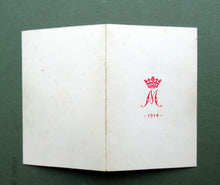 Load image into Gallery viewer, Queen Princess Mary 1914 Brass Christmas Tin and Card Antique WWI collectable
