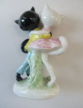 Load image into Gallery viewer, 1960s 1950s Goebel Figurine Comical Dancing Cats by Albert Staehle
