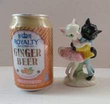 Load image into Gallery viewer, 1960s 1950s Goebel Figurine Comical Dancing Cats by Albert Staehle
