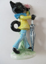 Load image into Gallery viewer, 1960s 1950s Goebel Figurine Comical Cat Albert Staehle
