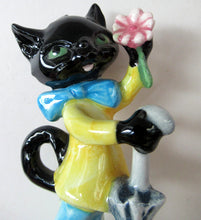 Load image into Gallery viewer, 1960s 1950s Goebel Figurine Comical Cat Albert Staehle

