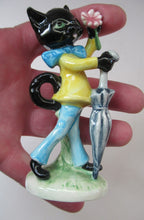 Load image into Gallery viewer, 1960s 1950s Goebel Figurine Comical Cat Albert Staehle
