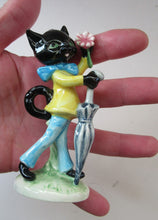 Load image into Gallery viewer, 1960s 1950s Goebel Figurine Comical Cat Albert Staehle

