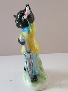 1960s 1950s Goebel Figurine Comical Cat Albert Staehle
