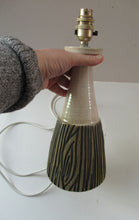 Load image into Gallery viewer, Alan White Poole Pottery Atlantis Pattern Lamp Base
