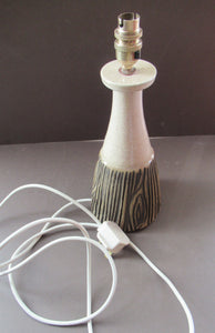 Alan White Poole Pottery Atlantis Pattern Lamp Base