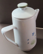 Load image into Gallery viewer, Buchan Pottery Stoneware Coffee Pot Thistles Pattern 1950s 1960s
