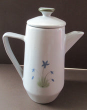 Load image into Gallery viewer, Buchan Pottery Stoneware Coffee Pot Thistles Pattern 1950s 1960s
