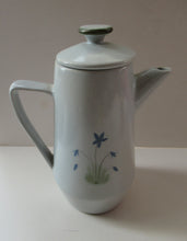Load image into Gallery viewer, Buchan Pottery Stoneware Coffee Pot Thistles Pattern 1950s 1960s
