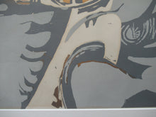 Load image into Gallery viewer, Scottish Art. 1960s Abstract Screenprint by Stuart Barrie

