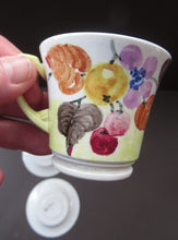 Load image into Gallery viewer, 1920s MakMerry Mac Merry Fruit and Berries Cups and Saucers
