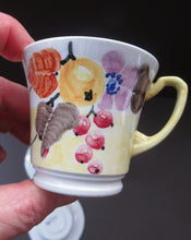 Load image into Gallery viewer, 1920s MakMerry Mac Merry Fruit and Berries Cups and Saucers
