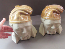 Load image into Gallery viewer, Antique Caledonian Pottery Salt Glaze Stoneware Whisky Flagon: Souter Johnny
