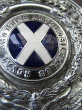 Load image into Gallery viewer, Vintage RSAC Royal Scottish Automobile Club Badge
