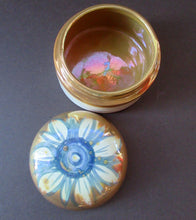 Load image into Gallery viewer, Scottish Studio Pottery Margery Clinton Lustre Glaze Lidded Pot
