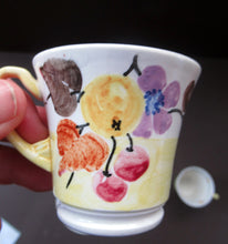 Load image into Gallery viewer, 1920s MakMerry Mac Merry Fruit and Berries Cups and Saucers
