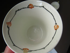 1920s MakMerry Mac Merry Fruit and Berries Cups and Saucers