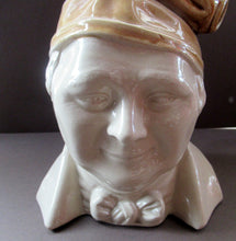 Load image into Gallery viewer, SCOTTISH POTTERY. Large Stoneware Whisky Flask in the Form of SOUTER JOHNNIE from the Burn&#39;s Poem &quot;Tam O&#39;Shanter&quot;
