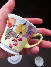 Load image into Gallery viewer, 1920s MakMerry Mac Merry Fruit and Berries Cups and Saucers
