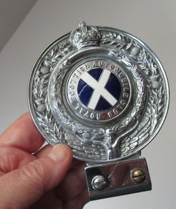 Vintage RSAC Royal Scottish Automobile Club Badge
