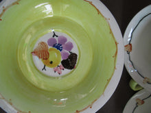 Load image into Gallery viewer, 1920s MakMerry Mac Merry Fruit and Berries Cups and Saucers
