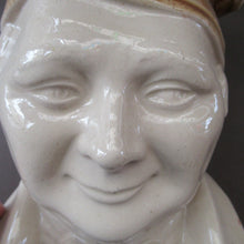 Load image into Gallery viewer, SCOTTISH POTTERY. Large Stoneware Whisky Flask in the Form of SOUTER JOHNNIE from the Burn&#39;s Poem &quot;Tam O&#39;Shanter&quot;
