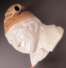 Load image into Gallery viewer, SCOTTISH POTTERY. Large Stoneware Whisky Flask in the Form of SOUTER JOHNNIE from the Burn&#39;s Poem &quot;Tam O&#39;Shanter&quot;
