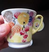 Load image into Gallery viewer, 1920s MakMerry Mac Merry Fruit and Berries Cups and Saucers
