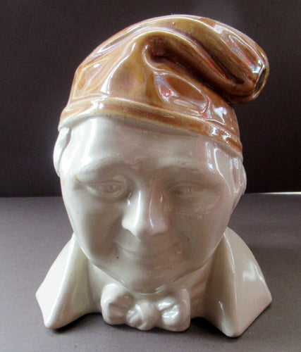 Caledonian Pottery Salt Glaze Stoneware Flagon: Souter Johnny
