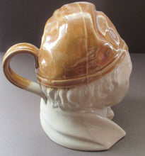 Load image into Gallery viewer, Antique Caledonian Pottery Salt Glaze Stoneware Whisky Flagon: Souter Johnny
