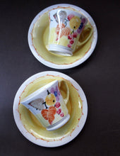 Load image into Gallery viewer, 1920s MakMerry Mac Merry Fruit and Berries Cups and Saucers
