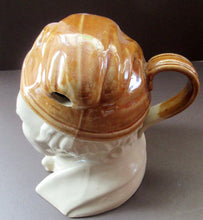 Load image into Gallery viewer, Antique Caledonian Pottery Salt Glaze Stoneware Whisky Flagon: Souter Johnny
