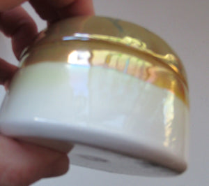 Scottish Studio Pottery Margery Clinton Lustre Glaze Lidded Pot