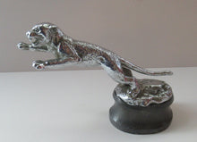 Load image into Gallery viewer, Vintage 1930s DESMO Leaping Jaguar Car Mascot
