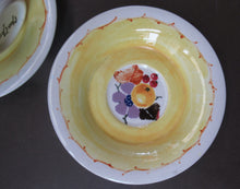 Load image into Gallery viewer, 1920s MakMerry Mac Merry Fruit and Berries Cups and Saucers
