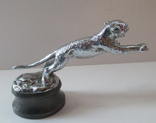 Load image into Gallery viewer, Vintage 1930s DESMO Leaping Jaguar Car Mascot
