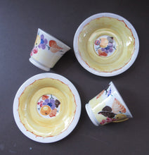 Load image into Gallery viewer, 1920s MakMerry Mac Merry Fruit and Berries Cups and Saucers
